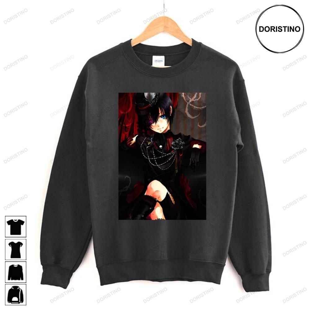 Dark Ciel Phantomhive Waifu Hot Kuroshitsuji Awesome Shirts